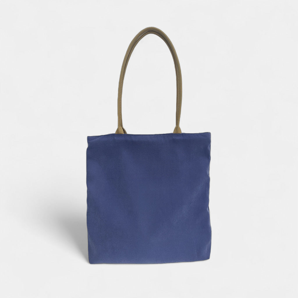 Floral Embroidered Canvas Tote Bag