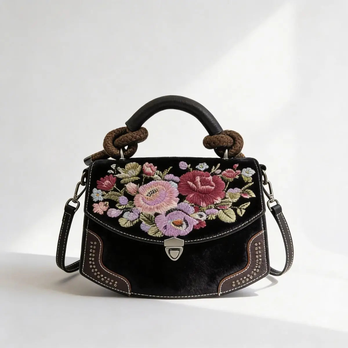 embroidery crossbody bag banner