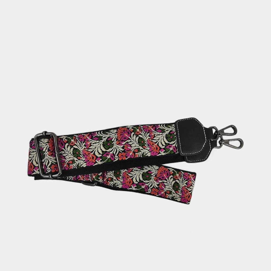 black-vintage-floral-embroidered-crossbody-bag-PU-leather-belt