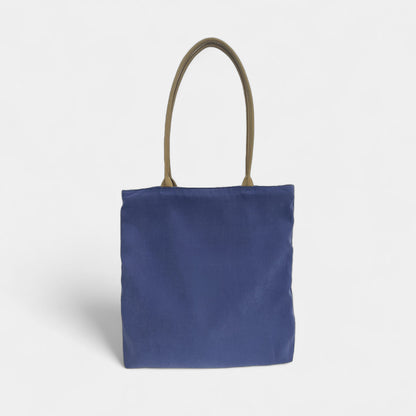 Floral Embroidered Canvas Tote Bag