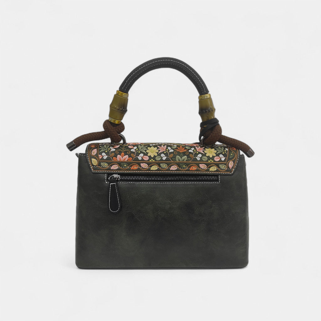 floral-embroidered-message-bag-PU-leather-with-top-handle-and-tassels-back