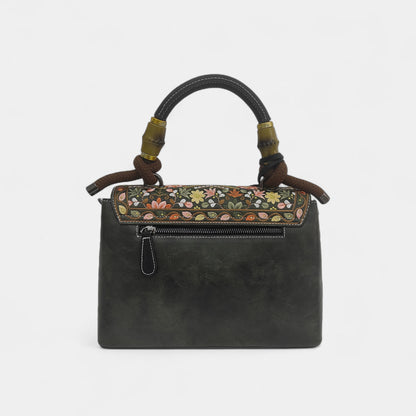 floral-embroidered-message-bag-PU-leather-with-top-handle-and-tassels-back