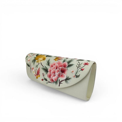 Mulberry Silk Su Embroidery Peony & Butterfly Evening Clutch