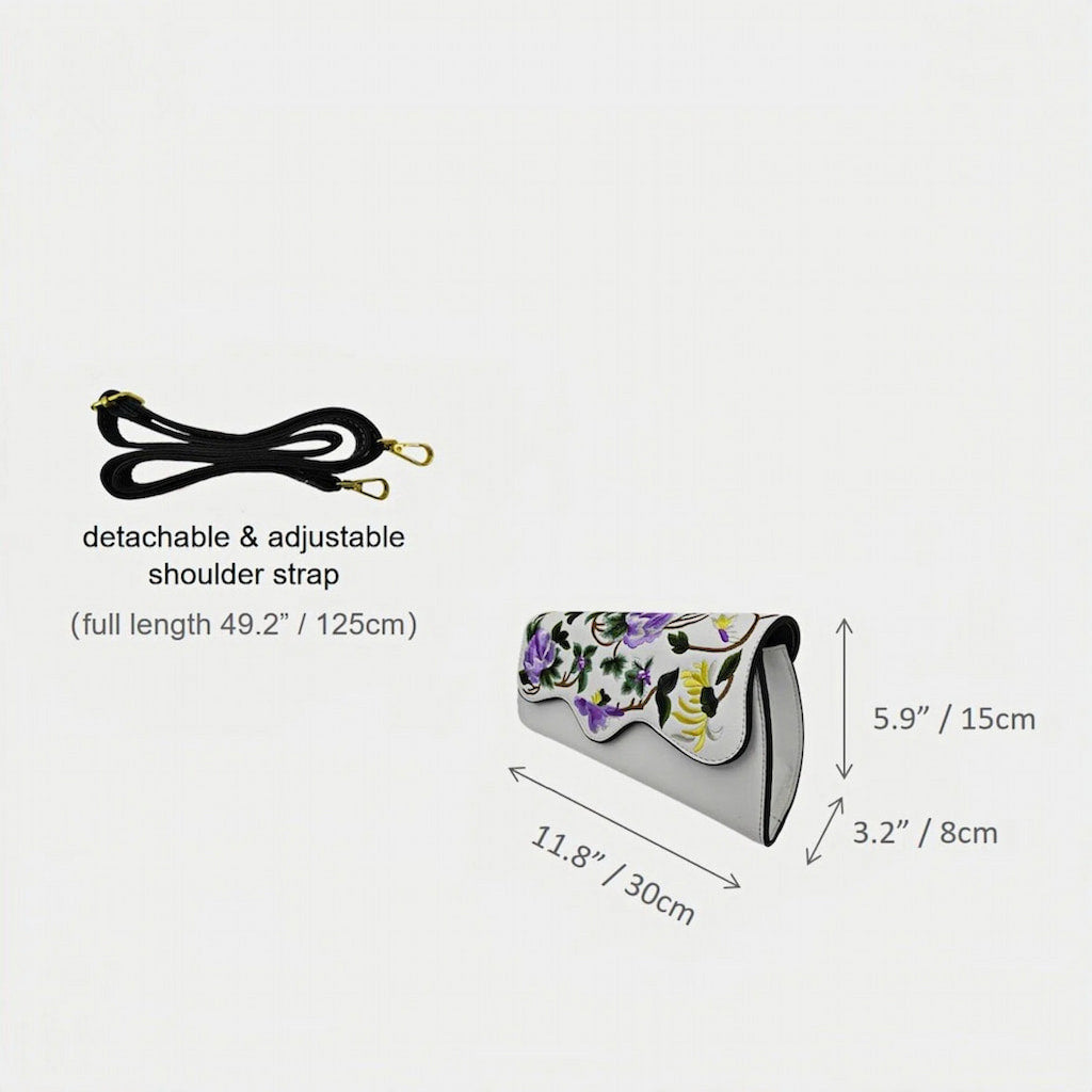vintage-floral-embroidered-women-clutch-and-crossbody-bag-PU-leather-dimension