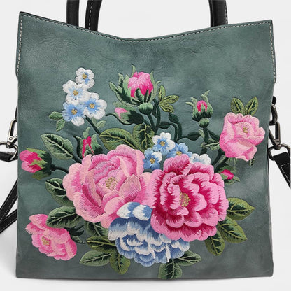 vintage-peony-embroidered-tote-bag-pu-embroidery-details