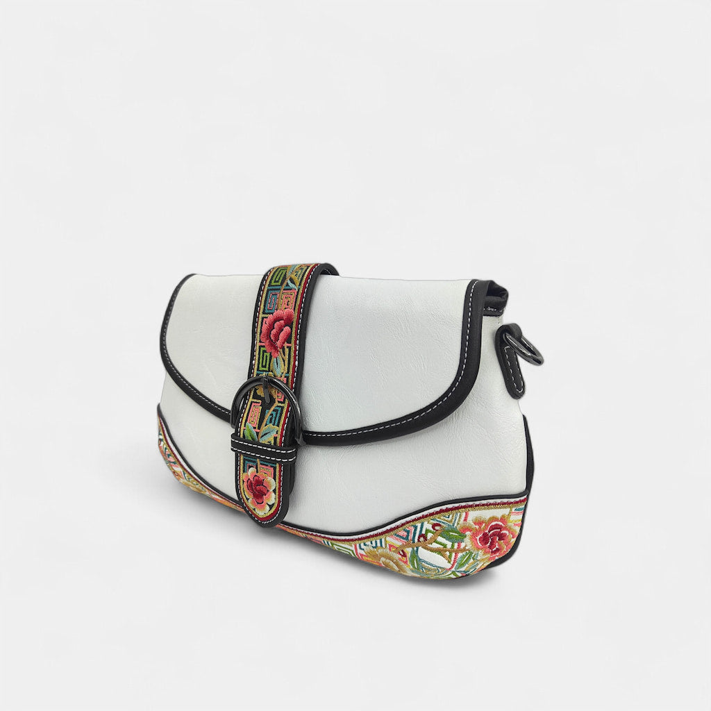 white-vintage-floral-embroidered-crossbody-bag-PU-leather-right-front